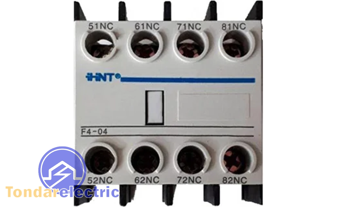 Auxiliary contact contactor chint F4 04